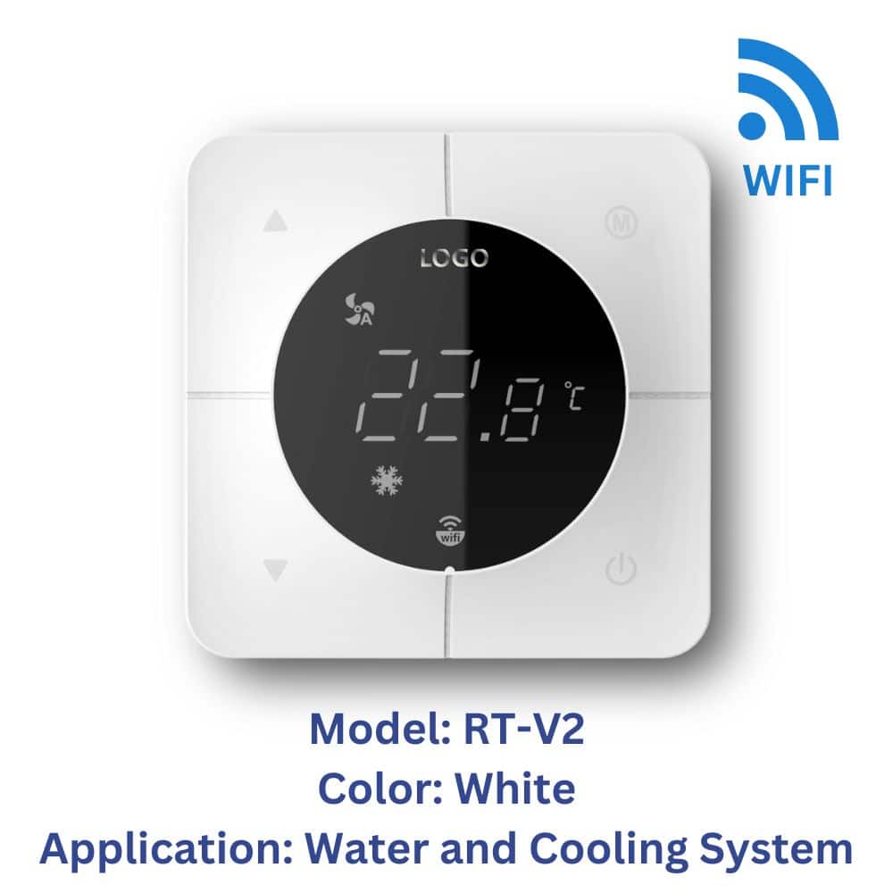 smart thermostat for water and cooling system