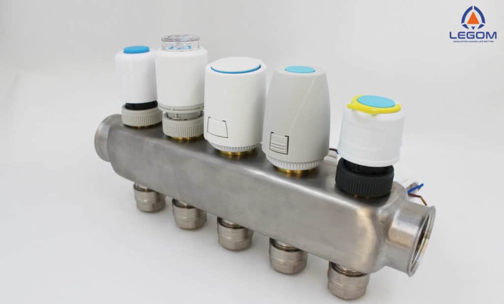 Thermal Actuator Types, Pusher Type, Flat Diaphragm, press on type