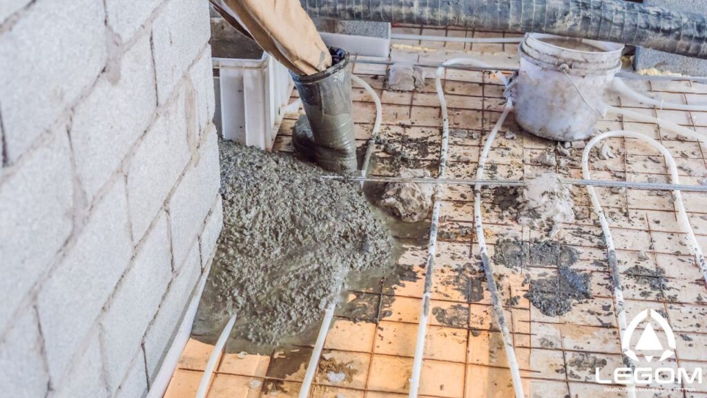 Cement Floor Insulation for Underfloor Heating