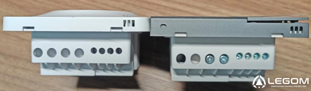Smart thermostats Screwdriver insertion hole IEC standards