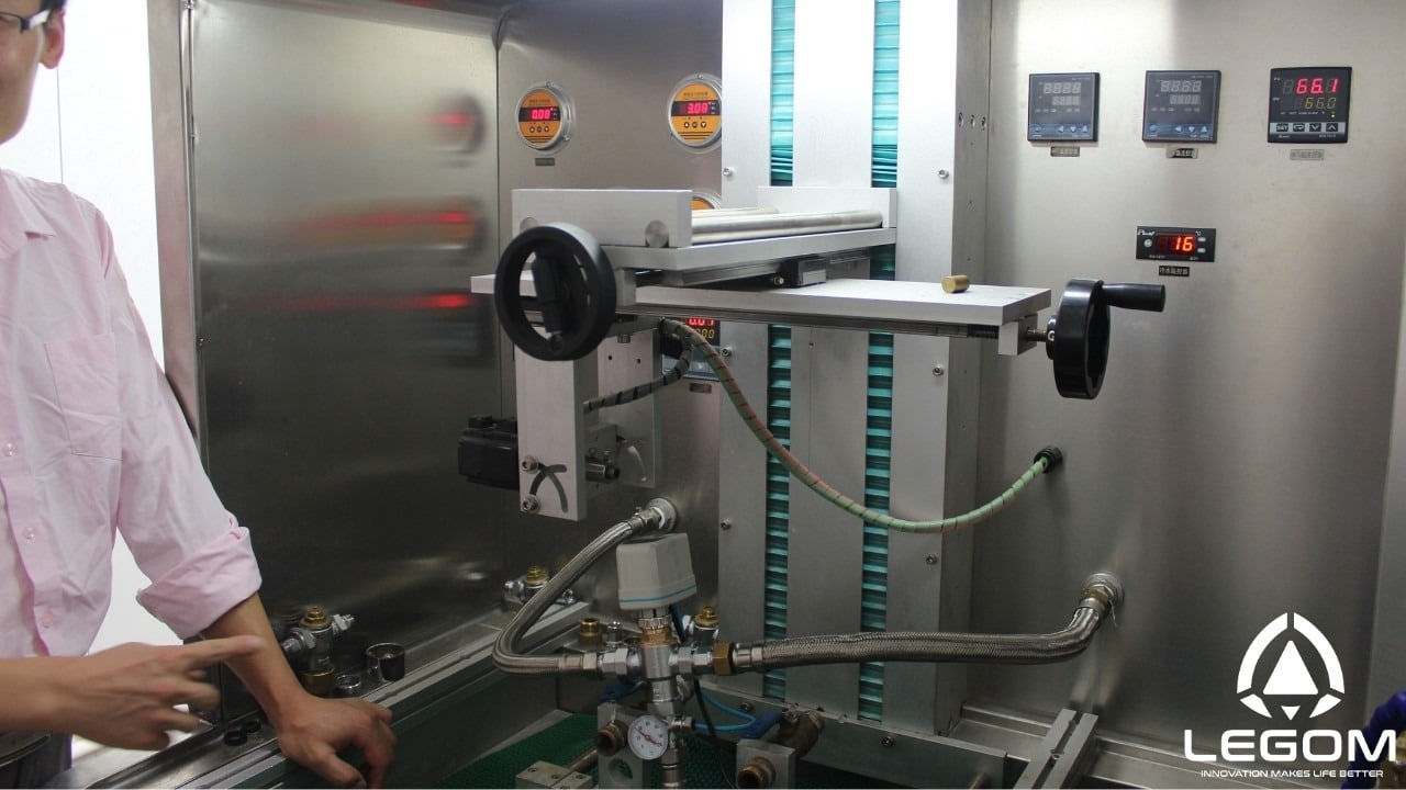 HVAC valve pressure performance testing — Legom quality control