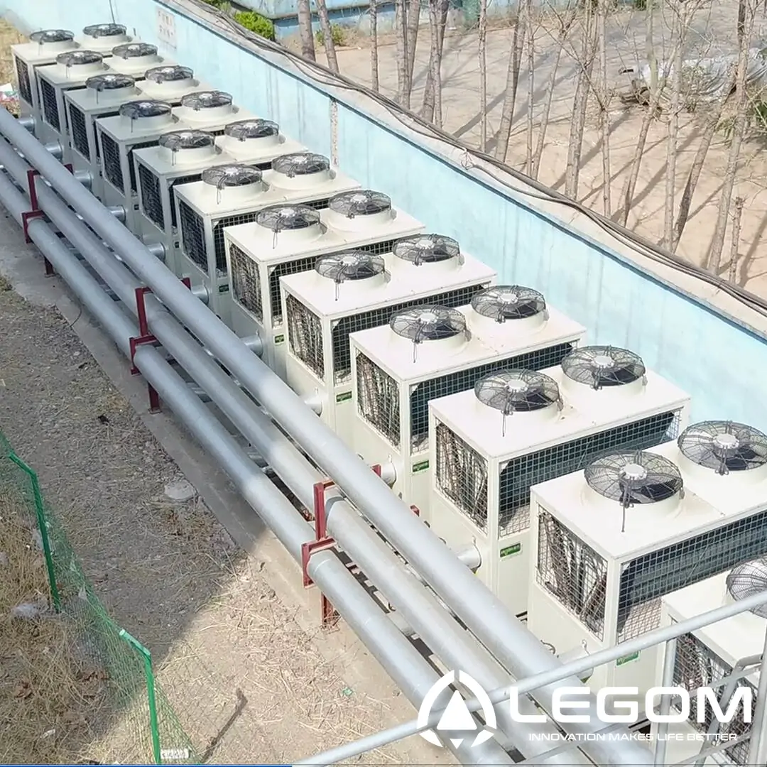 Legom air source heat pump export project in Poland