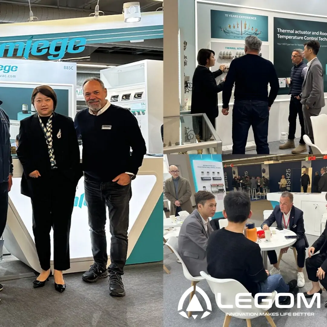Legom booth at ISH Frankfurt 2025