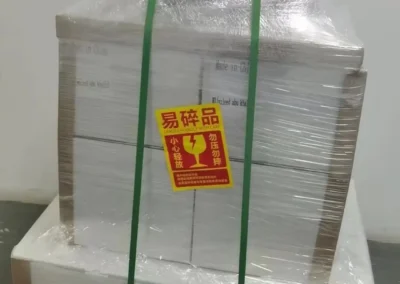 legom strapped export pallet ready shipping